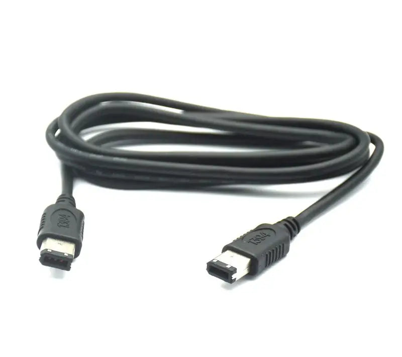 1394 6 Pin 6pin IEEE 1394 IEEE 1394 Firewire 400 6 6 iLink Cable IEEE 1394 1.5M Black 150cm 5ft