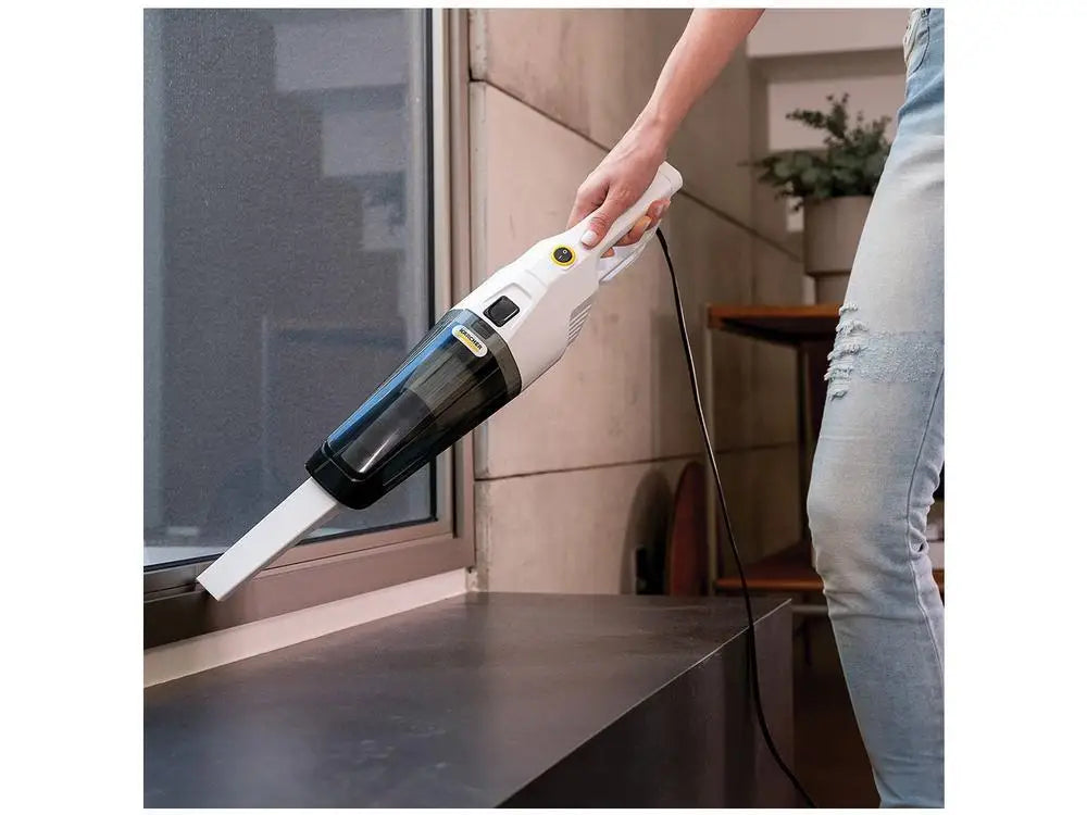 Kärcher Stick Vertical Vacuum Cleaner 2-in-1 with HEPA Filter, 1000 W, White – 220V