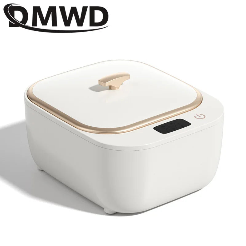 Braces Ultrasonic Cleaner Ultrasound Sonic Wave Cleaning Machine Glasses Jewelry Watch Denture Washer Bath Tank Basket 100V-240V