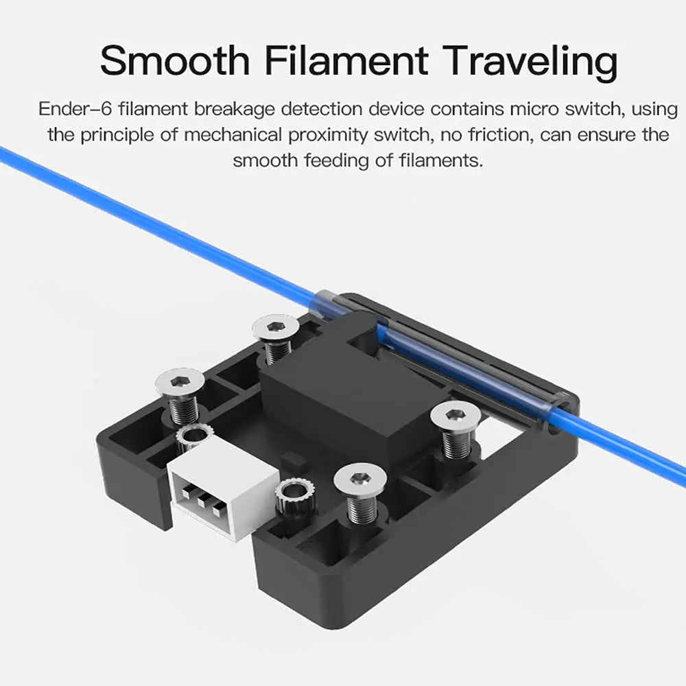 Official Creality Filament Detection Module Detector Sensor Switch Run Out Pause Monitor for Ender 3 V2/CR-10 V2/V3 /Ender 3