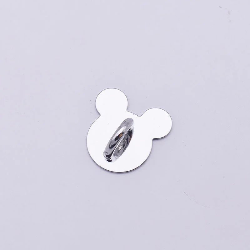 Self Adhesive Metal Heart Phone Charm Holder Mobile Phone Case Finger Ring Stand Hooks Buckle Charms Clasp Accessories