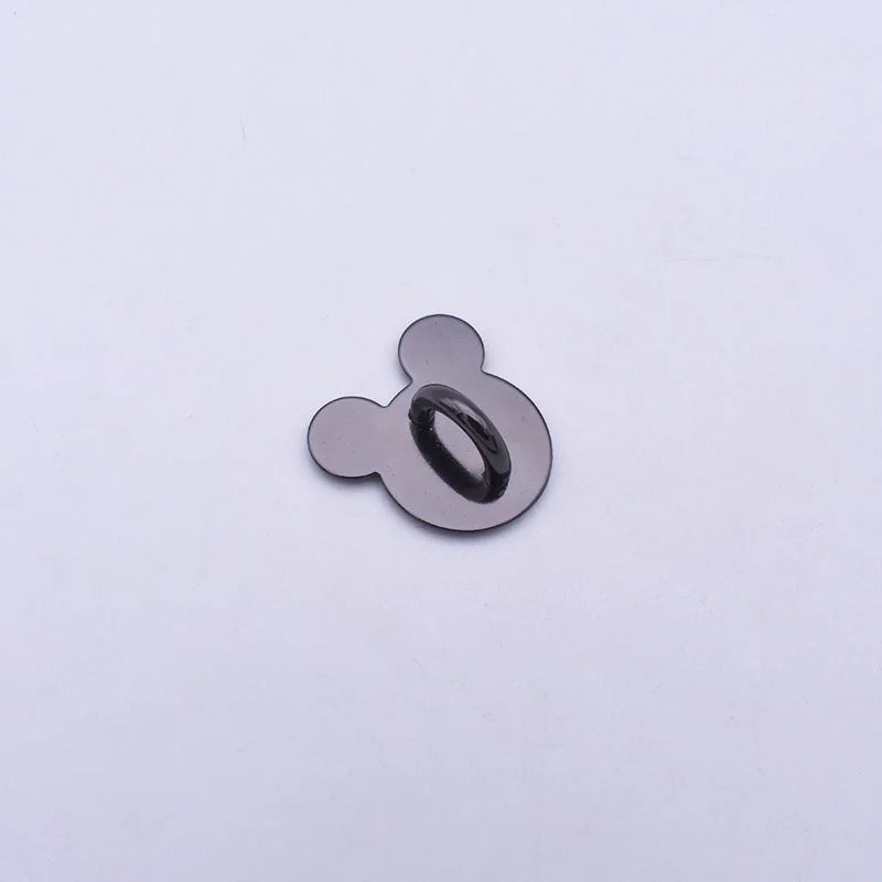 Self Adhesive Metal Heart Phone Charm Holder Mobile Phone Case Finger Ring Stand Hooks Buckle Charms Clasp Accessories