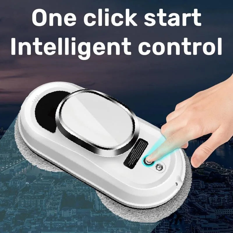 Electric window cleaning robot remote control intelligent automatic glass cleaning and wiping machine