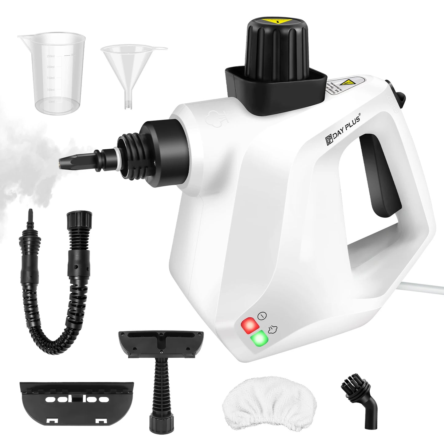 BRIEFNESS Hand-held Steam Cleaner High Temperature Sterilization Air Conditioning Kitchen Hood Home /Car Steaming Cleaner 400ML
