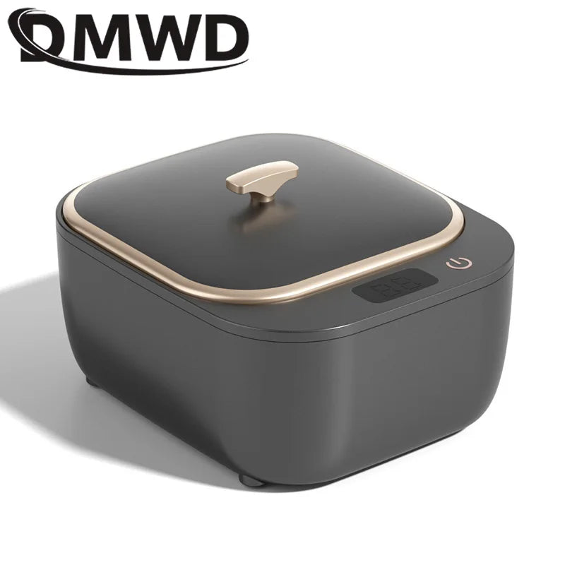 Braces Ultrasonic Cleaner Ultrasound Sonic Wave Cleaning Machine Glasses Jewelry Watch Denture Washer Bath Tank Basket 100V-240V