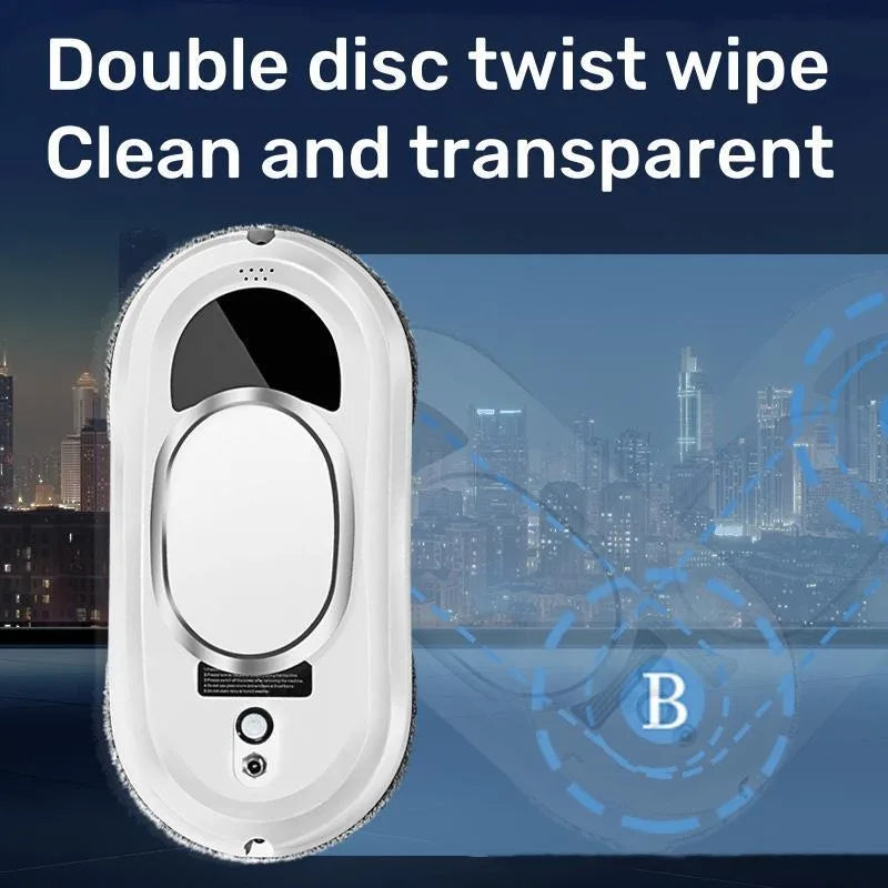 Electric window cleaning robot remote control intelligent automatic glass cleaning and wiping machine