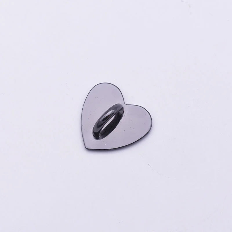 Self Adhesive Metal Heart Phone Charm Holder Mobile Phone Case Finger Ring Stand Hooks Buckle Charms Clasp Accessories