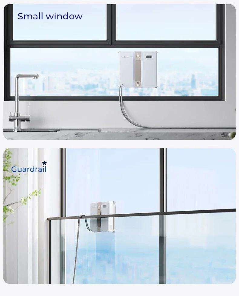 Original ECOVACS smart Robot for washing windows WINBOT AIR MINI Window Cleaning Robot 8000Pa Glass Vacuum Cleaner