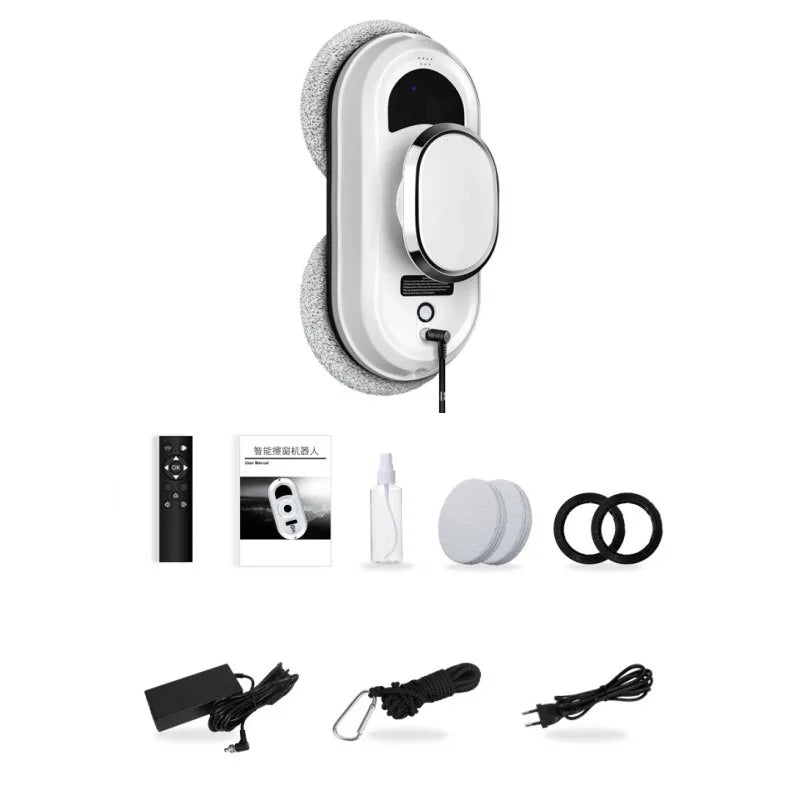 Electric window cleaning robot remote control intelligent automatic glass cleaning and wiping machine