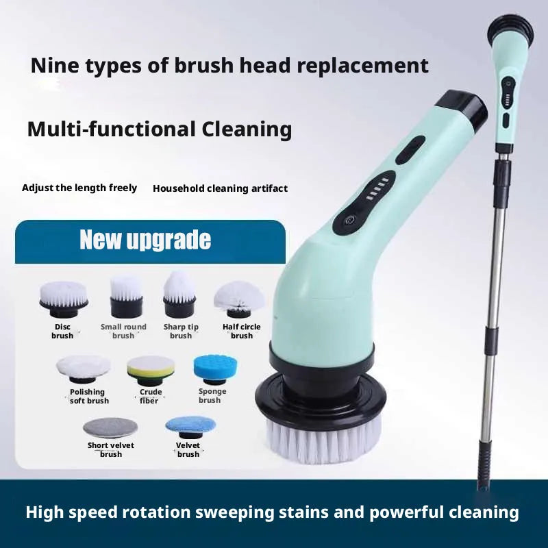 2026 new Wireless Electric Cleaning Brush Bathroom Window Kitchen Automotive Multifunctional Household Rotating Cleaning Machine