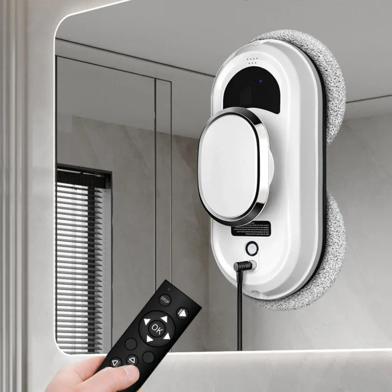 Electric window cleaning robot remote control intelligent automatic glass cleaning and wiping machine