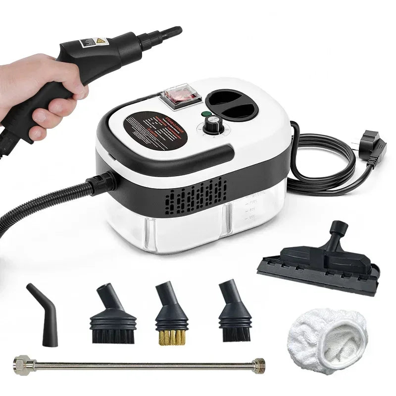 High And Temperature Handheld Steam Cleaners Air Conditioner Kitchen Hood Car Steam Clean Machine Floor and More Cleaning