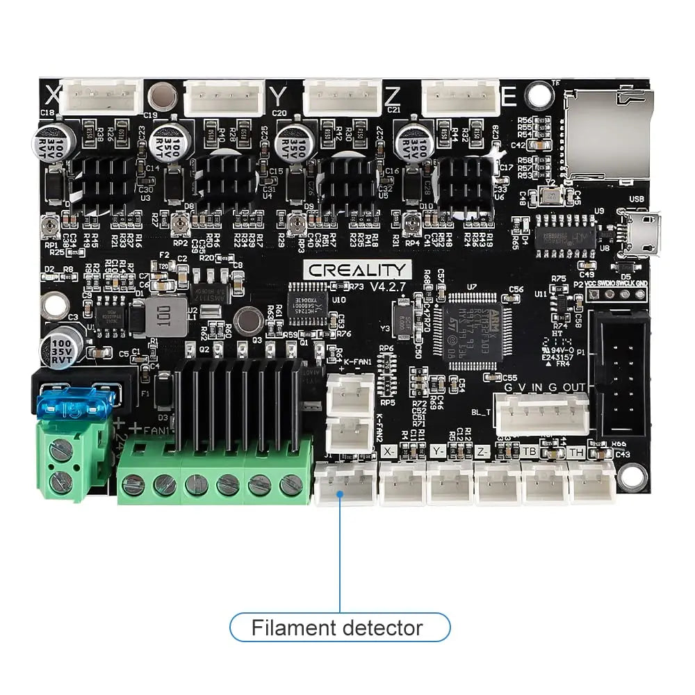 Official Creality Filament Detection Module Detector Sensor Switch Run Out Pause Monitor for Ender 3 V2/CR-10 V2/V3 /Ender 3