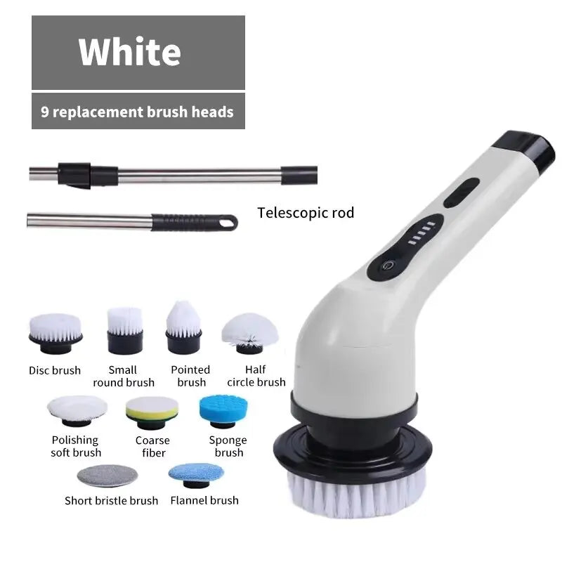 2026 new Wireless Electric Cleaning Brush Bathroom Window Kitchen Automotive Multifunctional Household Rotating Cleaning Machine