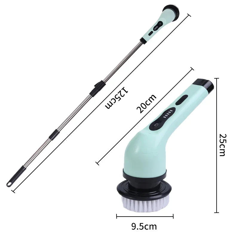 2026 new Wireless Electric Cleaning Brush Bathroom Window Kitchen Automotive Multifunctional Household Rotating Cleaning Machine