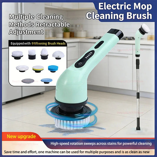2026 new Wireless Electric Cleaning Brush Bathroom Window Kitchen Automotive Multifunctional Household Rotating Cleaning Machine