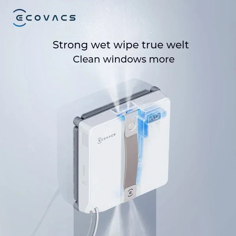 Original ECOVACS smart Robot for washing windows WINBOT AIR MINI Window Cleaning Robot 8000Pa Glass Vacuum Cleaner
