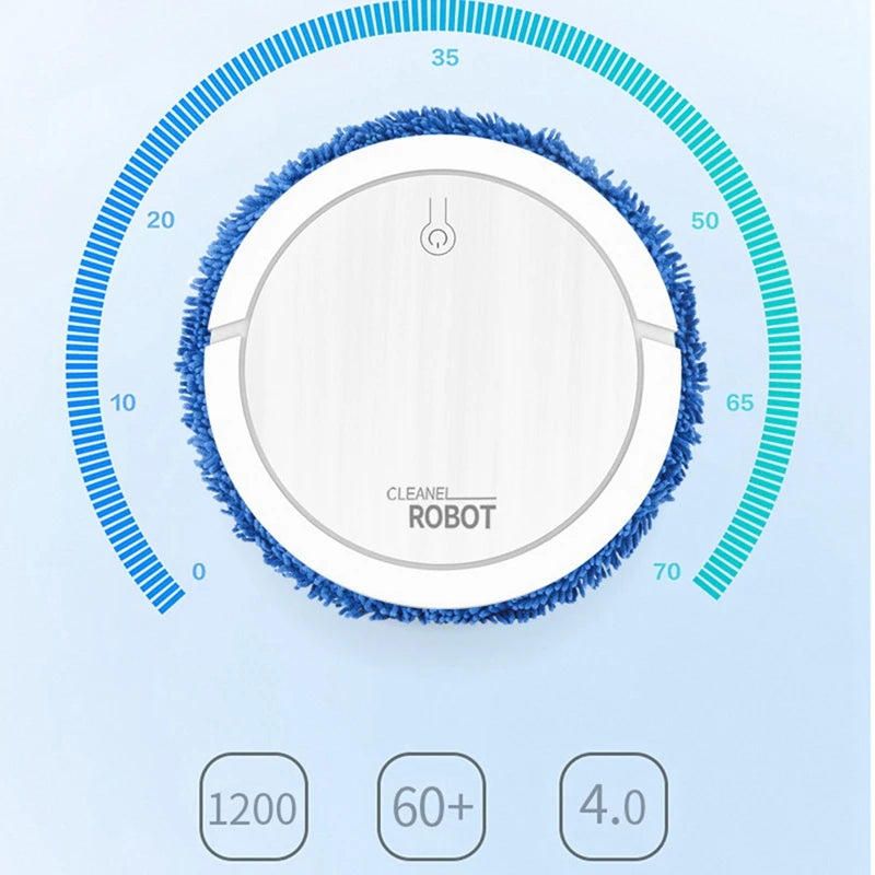 NEW Automatic Robot Vacuum Cleaner 3-in-1 Wireless Sweeping Wet And Dry Ultra-thin Cleaning Machine Mopping Smart Home