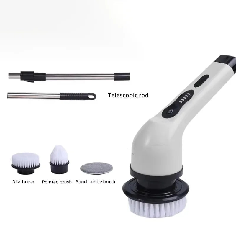 2026 new Wireless Electric Cleaning Brush Bathroom Window Kitchen Automotive Multifunctional Household Rotating Cleaning Machine