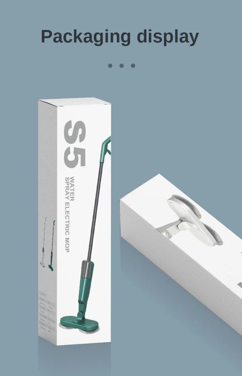 Wireless Electric Mop With Sprayer Floor Washing Mops With Self-spin To Clean Floor Handheld Smart Household Automatic Mop