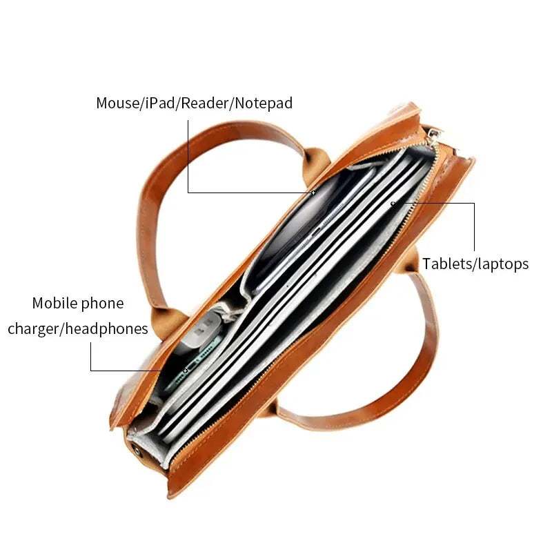 Ultra Light 14 Inch Laptop Bag Handbag For MacBook Air 13 Pro 14 Huawei MateBook 14.2 Surface Laptop Inclined Shoulder Bag